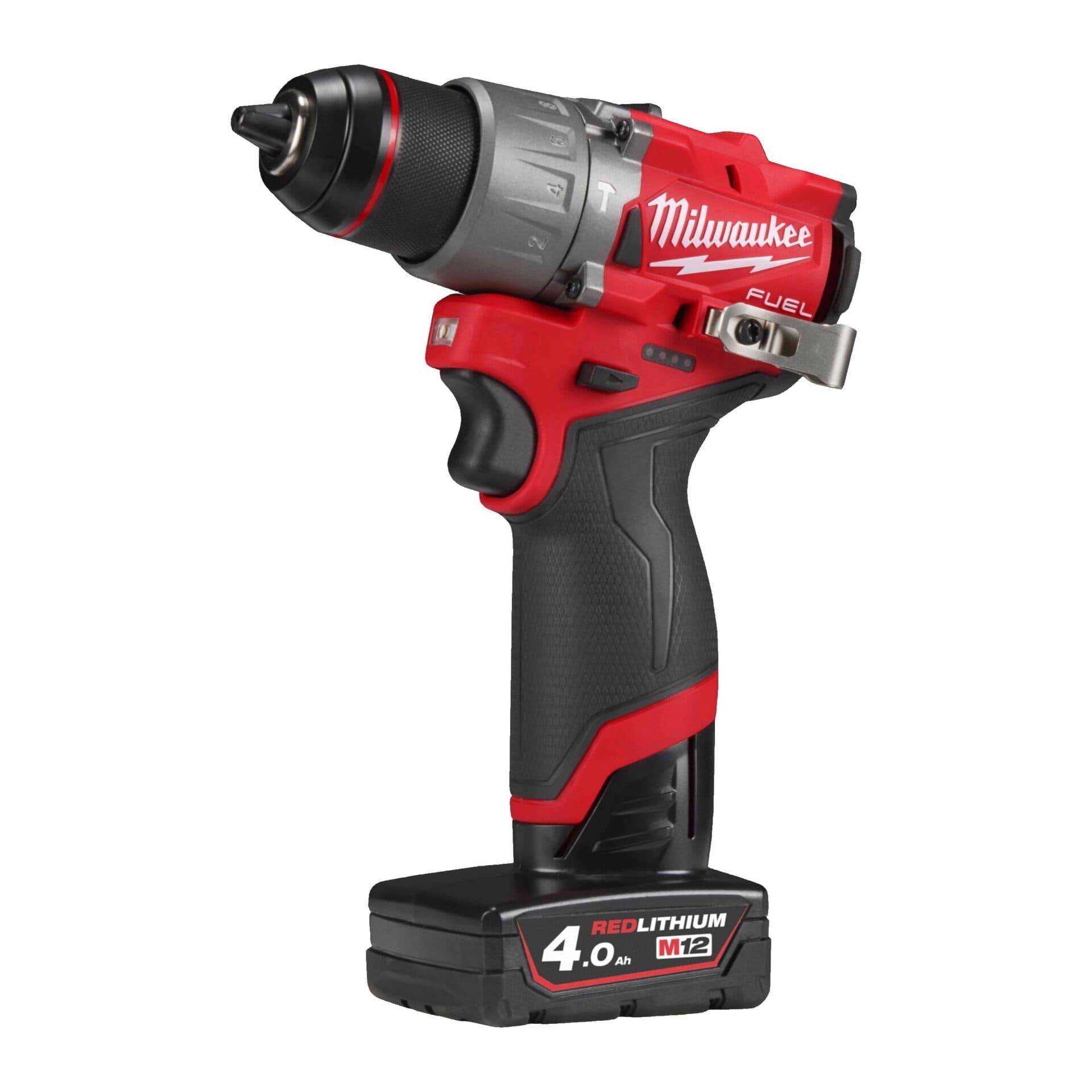 دریل چکشی 12 ولت شارژی میلواکی مدل M12FPD2-402X — تصویر ۱۱