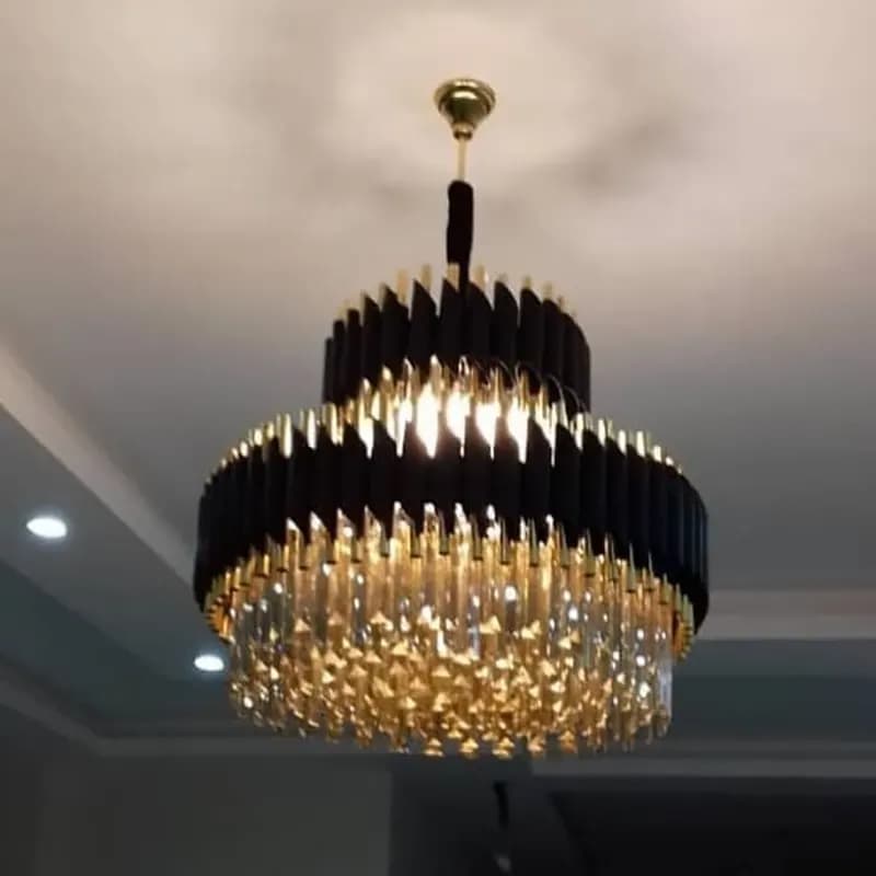 لوستر دو طبقه سانتی پیانویی — تصویر ۲