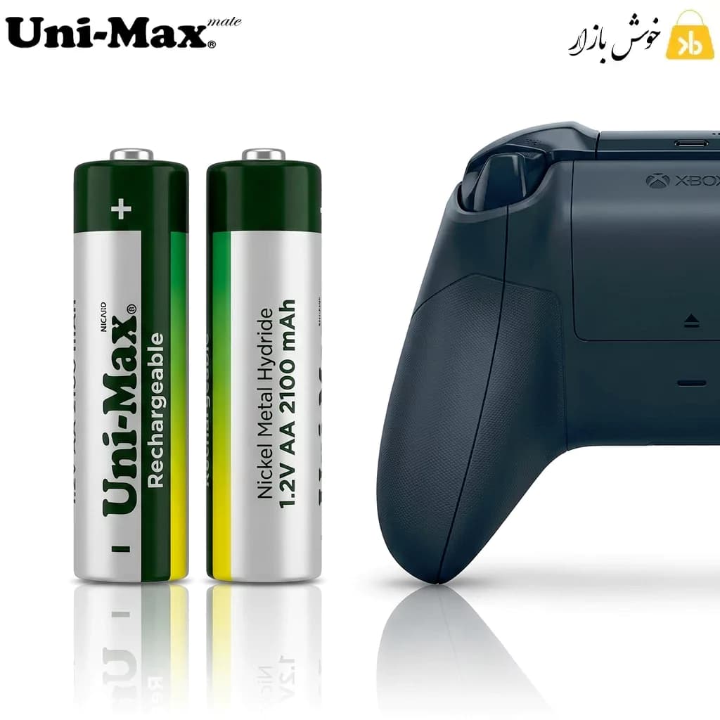 باتری شارژی قلمی یونیمکس (Uni-Max) سری Lite ظرفیت 2100mAh — تصویر ۱۲