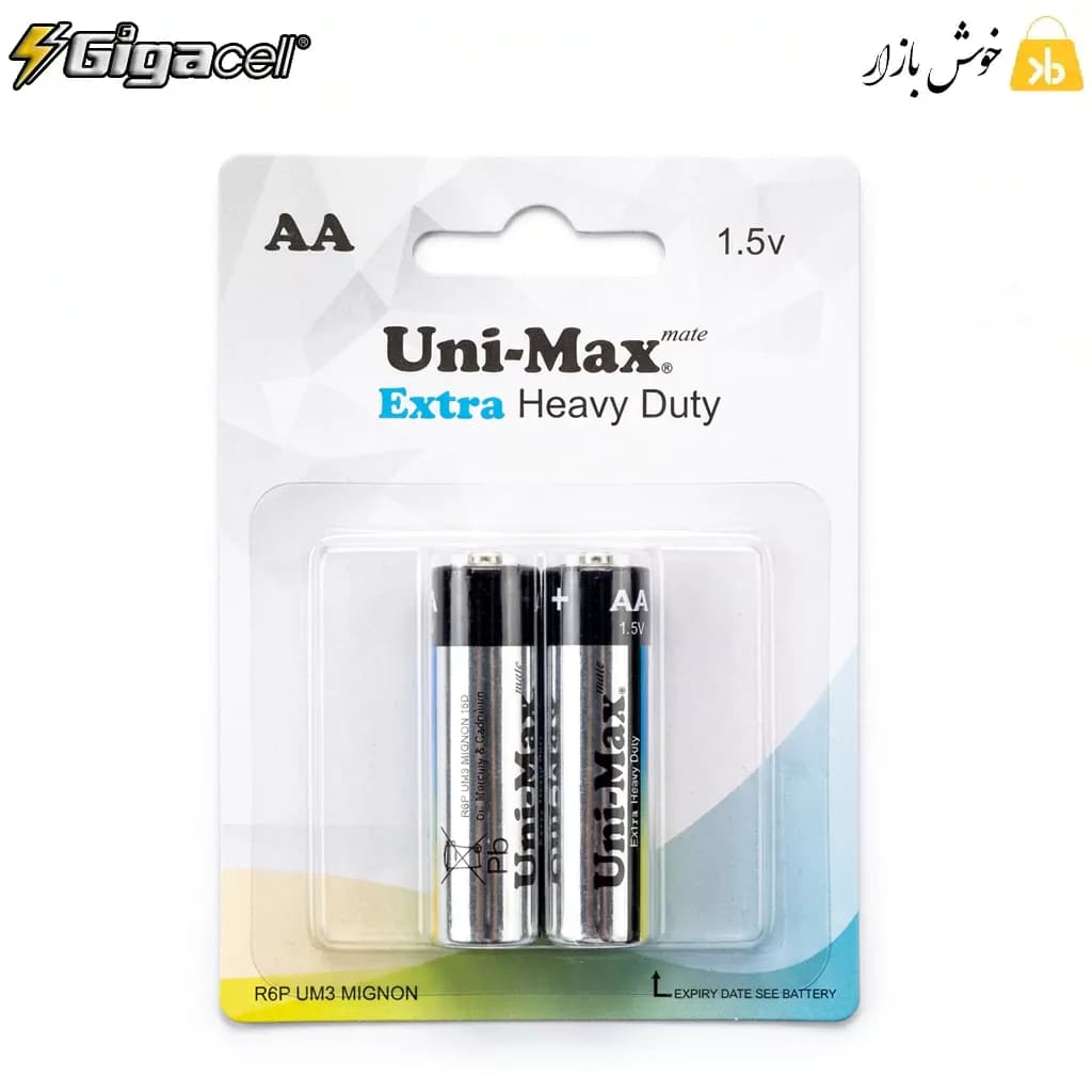 باتری قلمی یونی‌مکس (Uni-Max) مدل Extra Heavy Duty