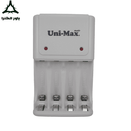 شارژر باتری یونی مکس‌ (Uni-Max) مدل BC-1010B دوشاخه‌دار — تصویر ۶