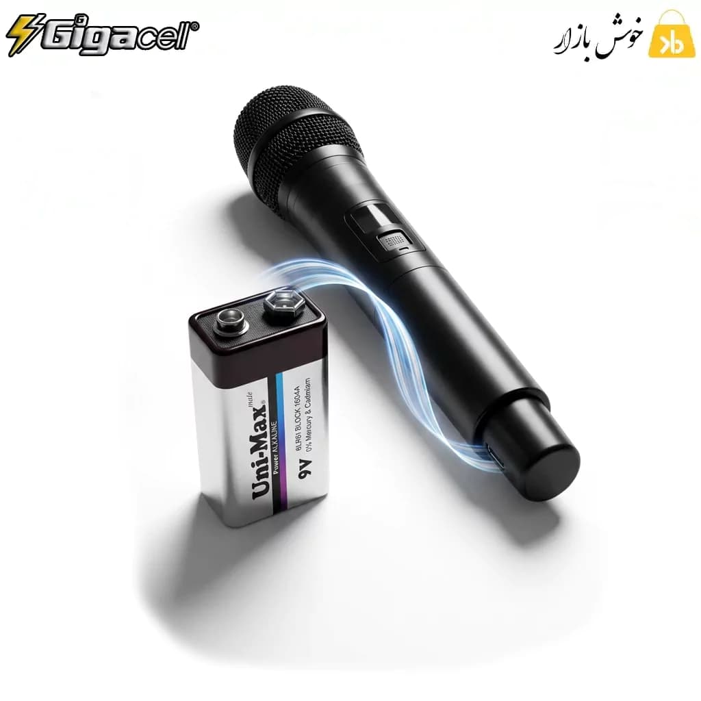 باتری کتابی 9 ولت آلکالاین یونی مکس مدل Power ALKALINE — تصویر ۱۲