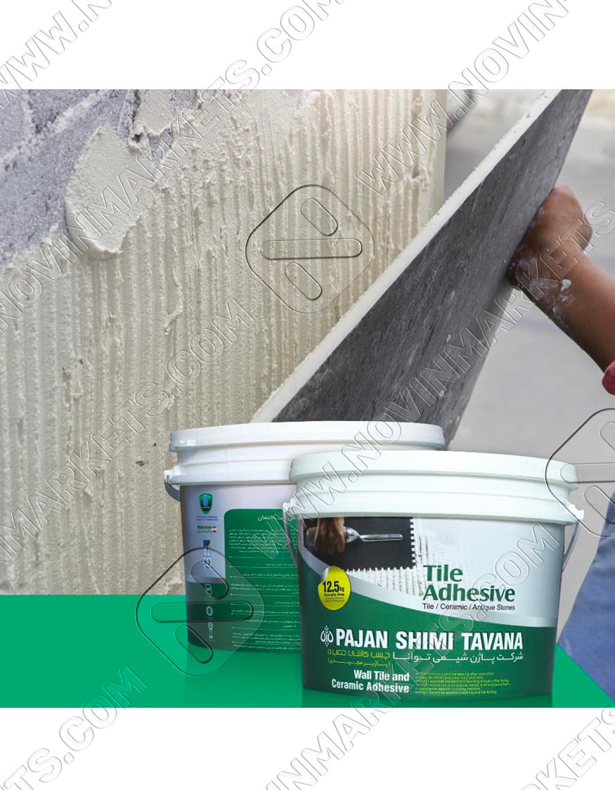 چسب خمیری کاشی پاژن شیمی توانا (سبز)