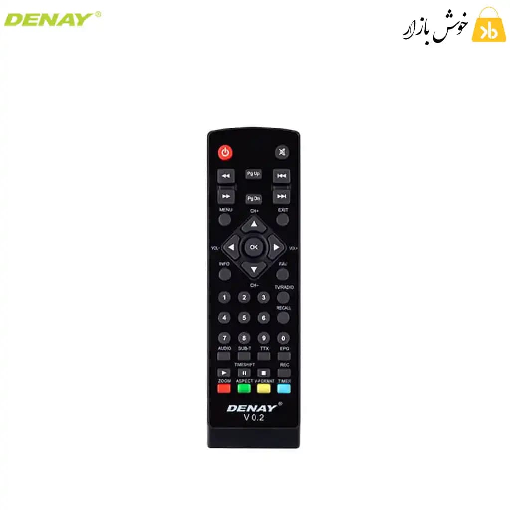 گیرنده دیجیتال دنای مدل STB1034H | با کابل AV | بدون باطری — تصویر ۶
