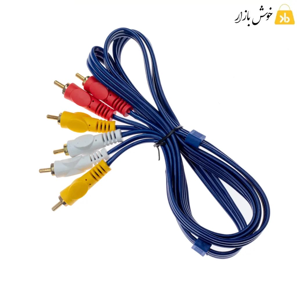 کابل AV سه‌چاک 3 به 3 طول 1.5 متر — تصویر ۳
