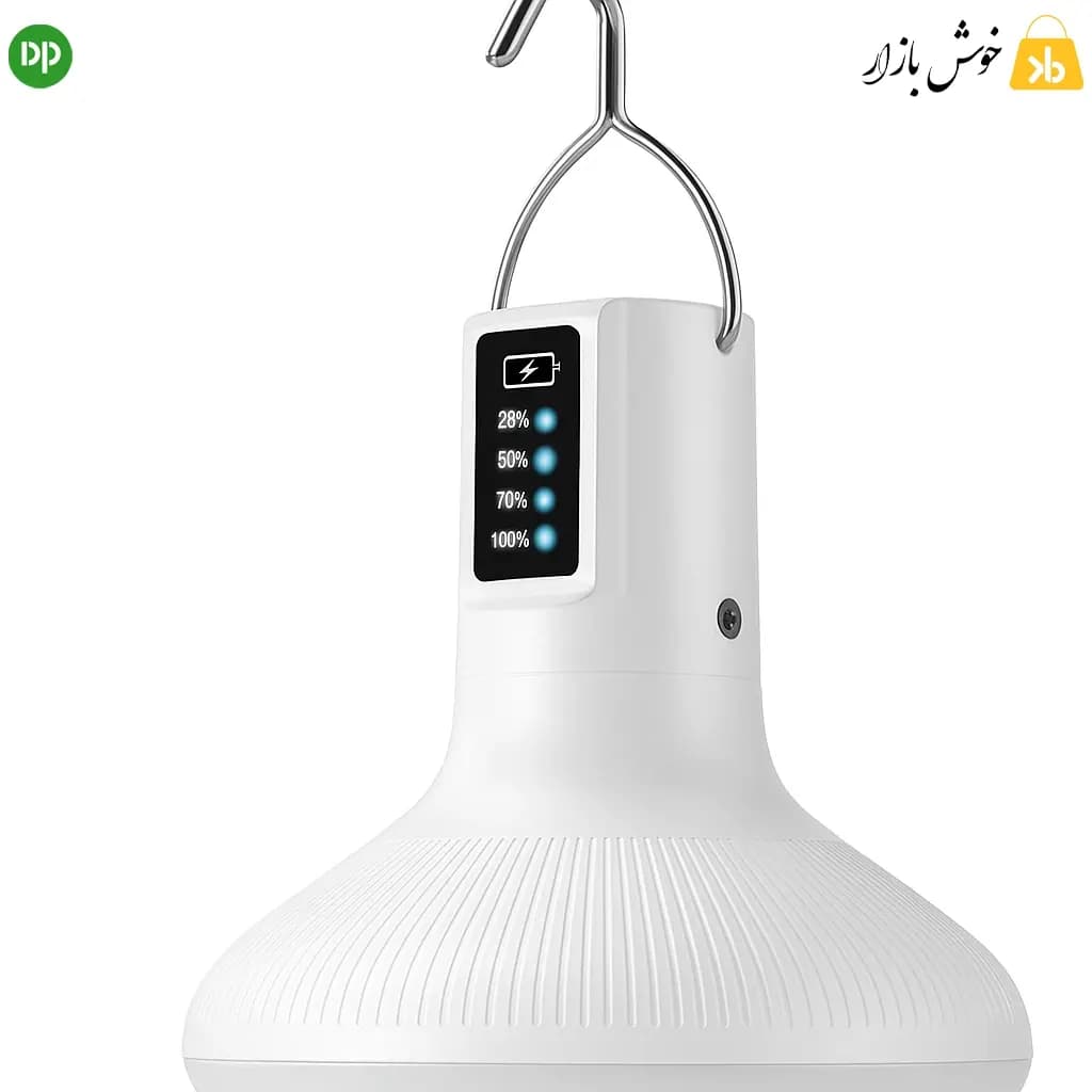 چراغ شارژی 48 وات دی پی مدل DP-7814C — تصویر ۳