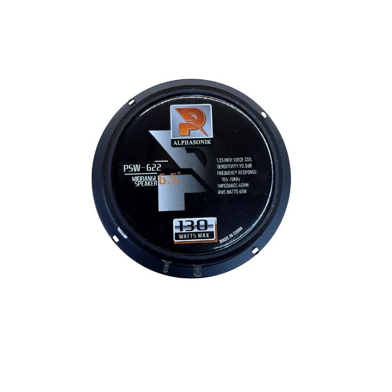 میدرنج 6 اینچ آلفاسونیک مدل Alphasonik PSW-622 — تصویر ۹