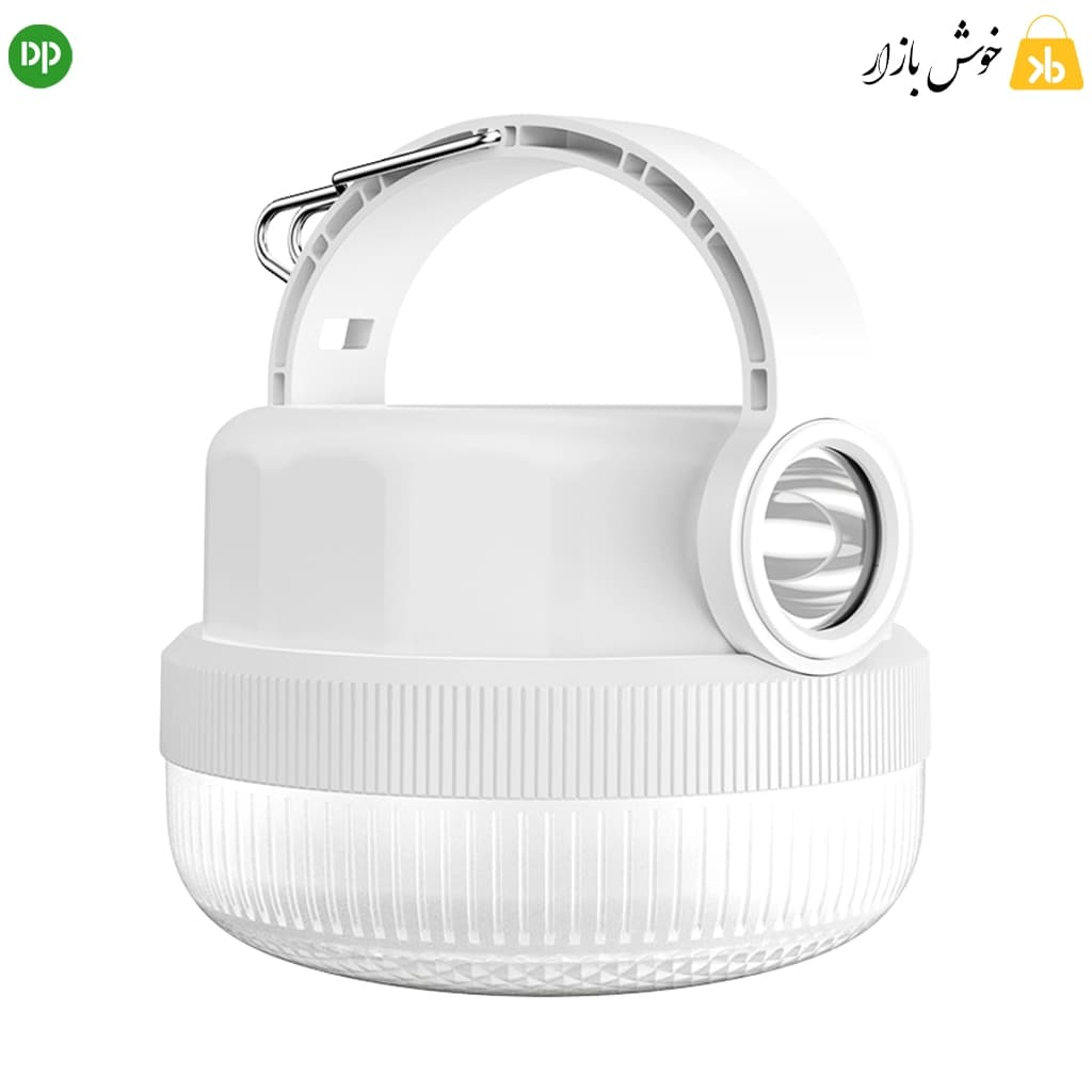 چراغ شارژی آویزی دوکاره دی پی مدل DP-7824 — تصویر ۳