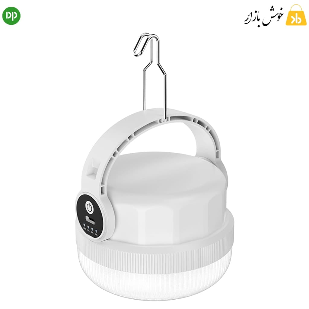 چراغ شارژی آویزی دوکاره دی پی مدل DP-7824 — تصویر ۴
