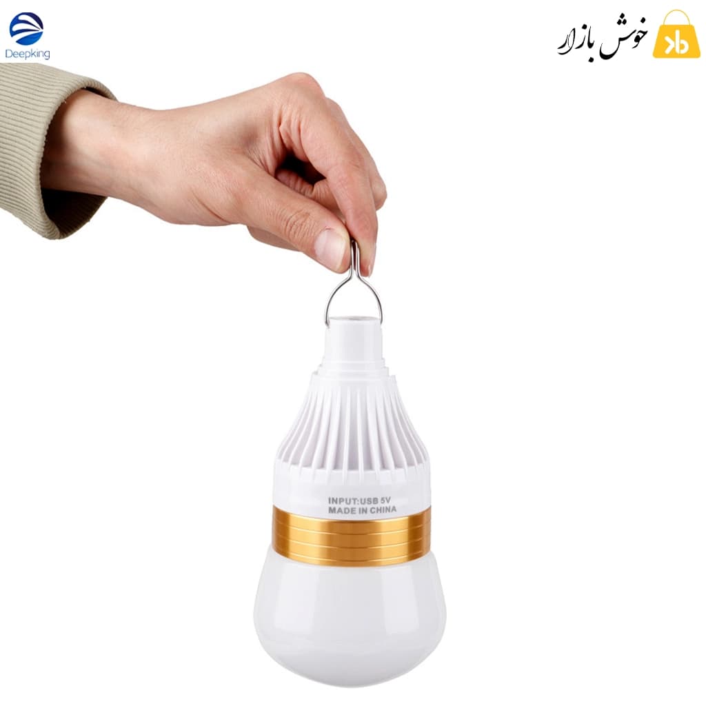 چراغ شارژی دیپ کینگ مدل DK-169 — تصویر ۳