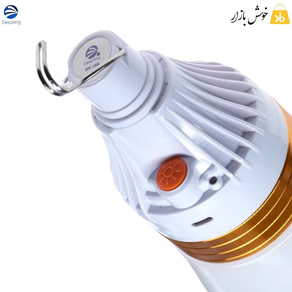 چراغ شارژی دیپ کینگ مدل DK-169 — تصویر ۷