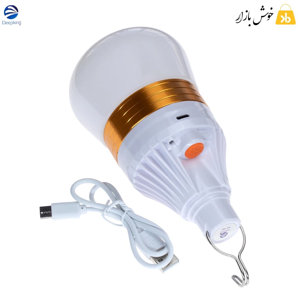 چراغ شارژی دیپ کینگ مدل DK-169 — تصویر ۶
