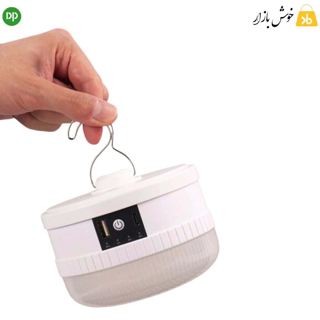 چراغ شارژی دی پی مدل 7823B — تصویر ۷