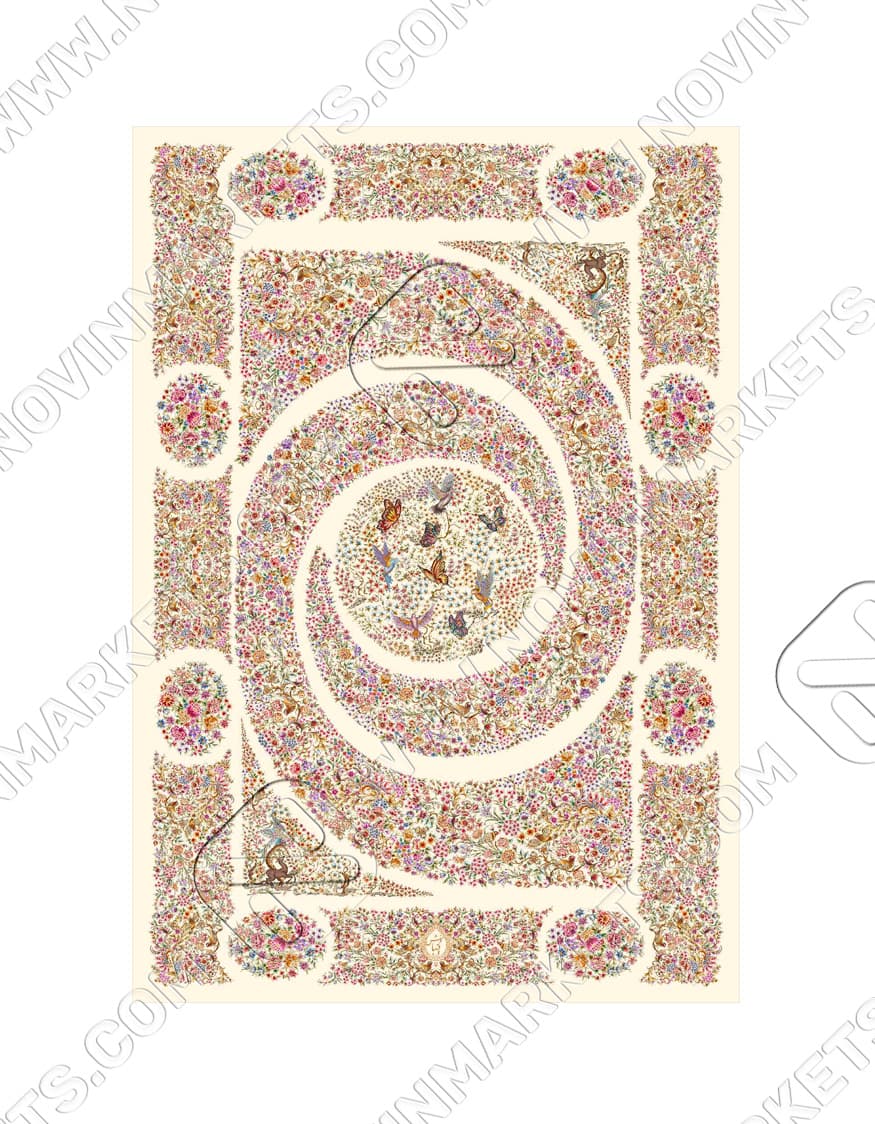 فرش دیبا کد ROSE-131