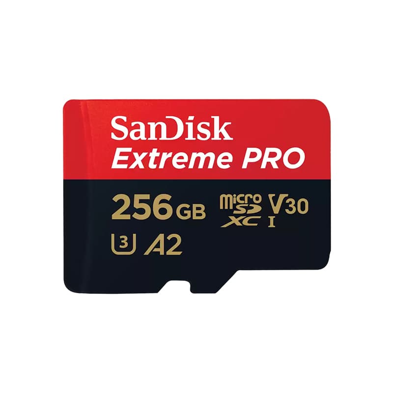 کارت حافظه سن دیسک Extreme Pro مدل microSDXC UHS-I ظرفیت 256 گیگابایت