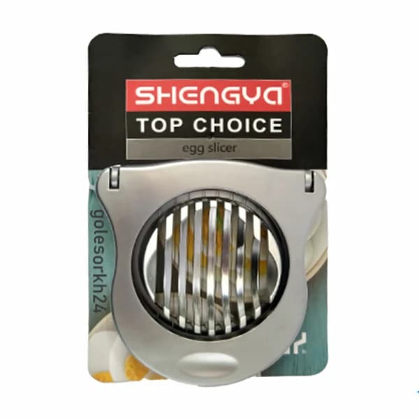 اسلایسر استیل تخم مرغ شنگیا Shengya — تصویر ۳