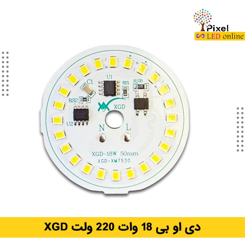 دی او بی 18 وات 220 ولت XGD سفید