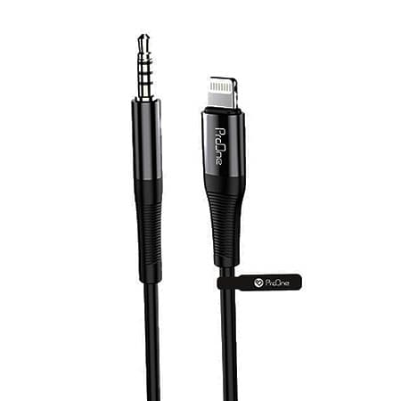 کابل تبدیل Lightning به AUX پرووان مدل PCA48 طول 1 متر