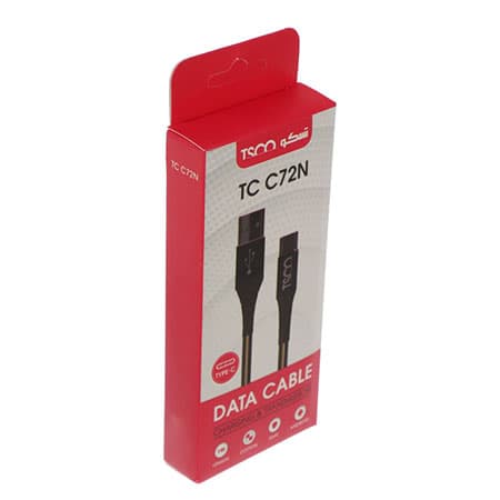کابل تبدیل USB به USB-C تسکو مدل TC-C72N طول 1 متر — تصویر ۷
