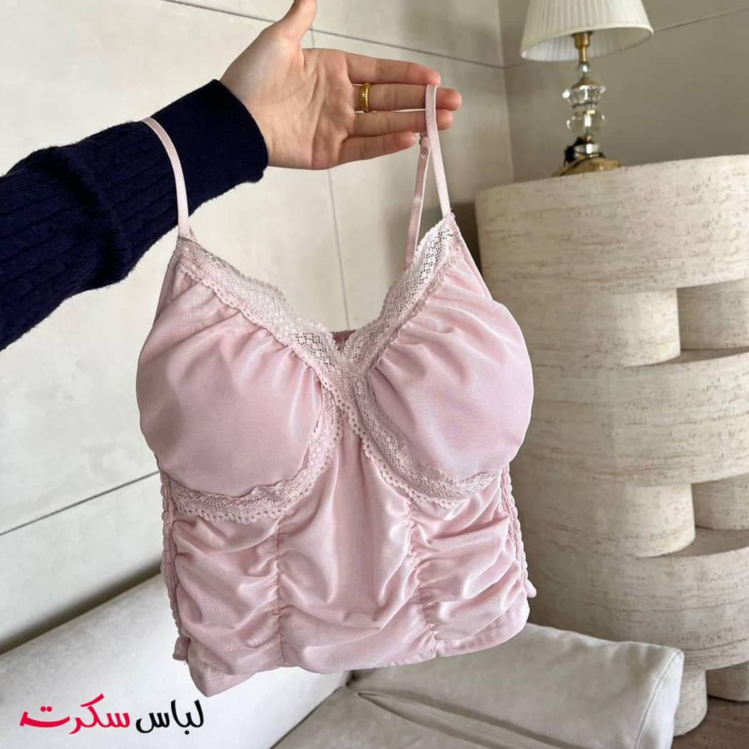 کراپ تاپ مجلسی دخترانه ls8704 — تصویر ۳