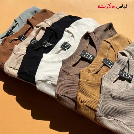 بادی آستین بلند یقه گرد ls067 — تصویر ۹