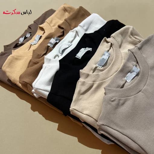 بادی آستین بلند یقه گرد ls067 — تصویر ۷