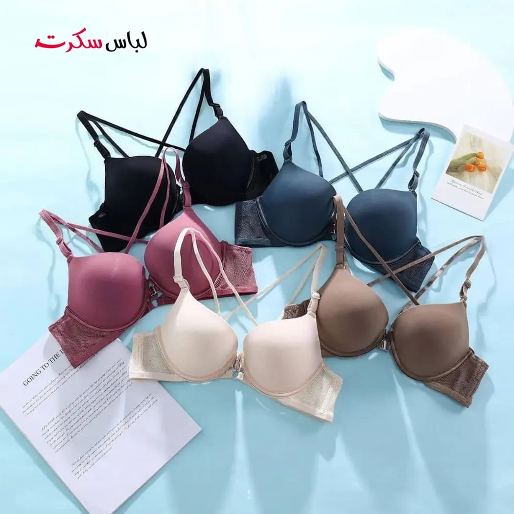 سوتین فنردار جلو بازشو ls336 — تصویر ۲