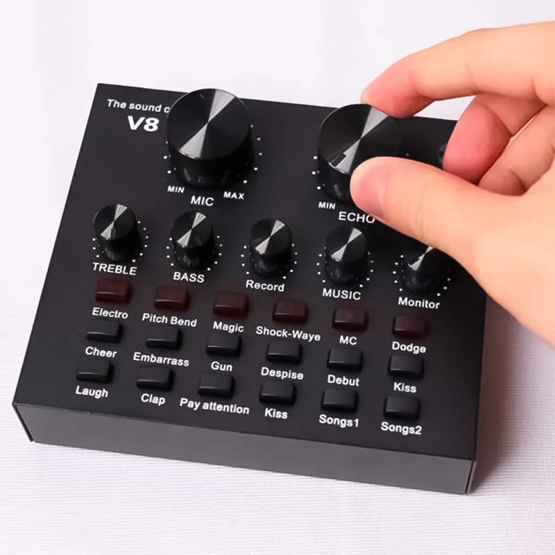 کارت صدا مدل V8 Live Sound Card — تصویر ۸