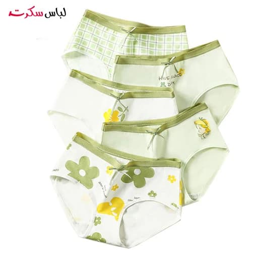 شورت نخی سایز بزرگ بسته 2 عددی lsb001 — تصویر ۵