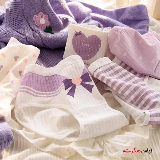 شورت فانتزی زنانه بسته 3عددی ls0237 — تصویر ۹