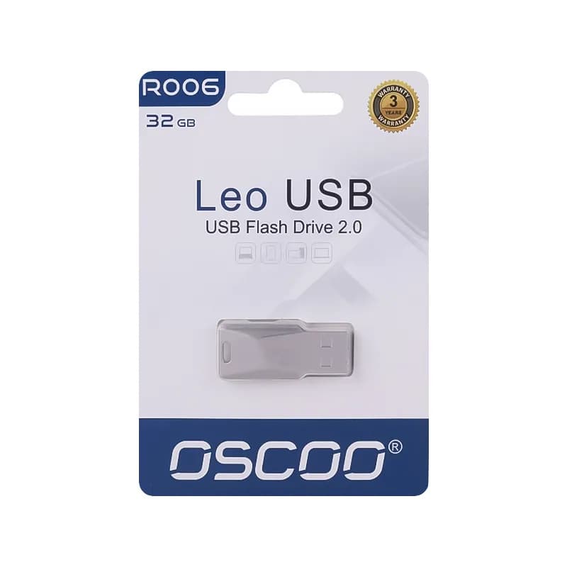 فلش مموری USB2.0 اوسکو مدل Leo R006 ظرفیت 32 گیگابایت