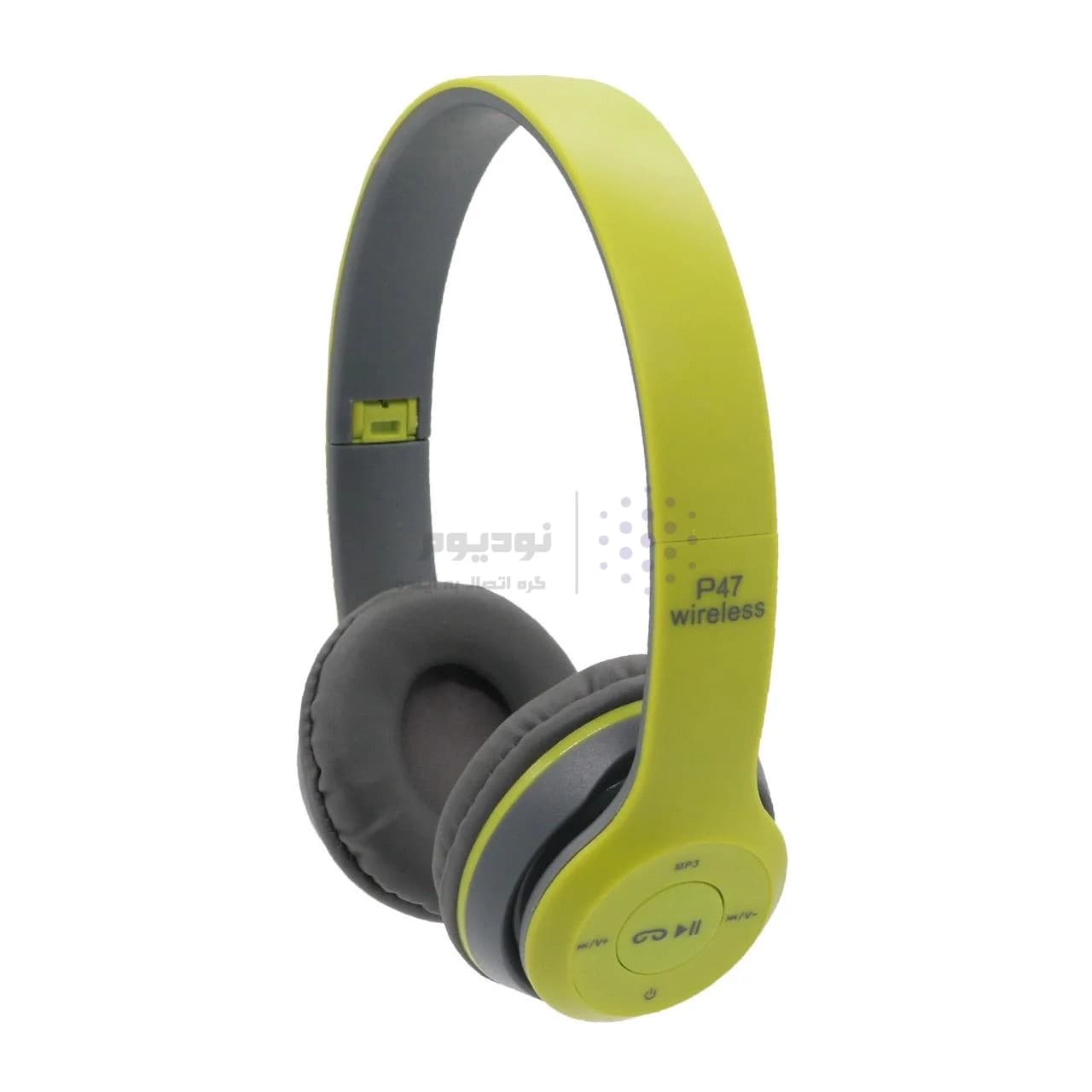 هدفون بی سیم مدل P47 – سبز – SMO — تصویر ۳