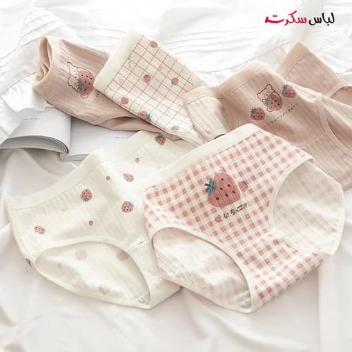 شورت نخی عروسکی بسته 3عددی ls190 — تصویر ۹