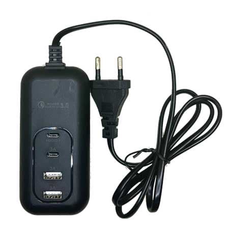 فست شارژر 4 پورت مدل AK-222 توان 54 وات