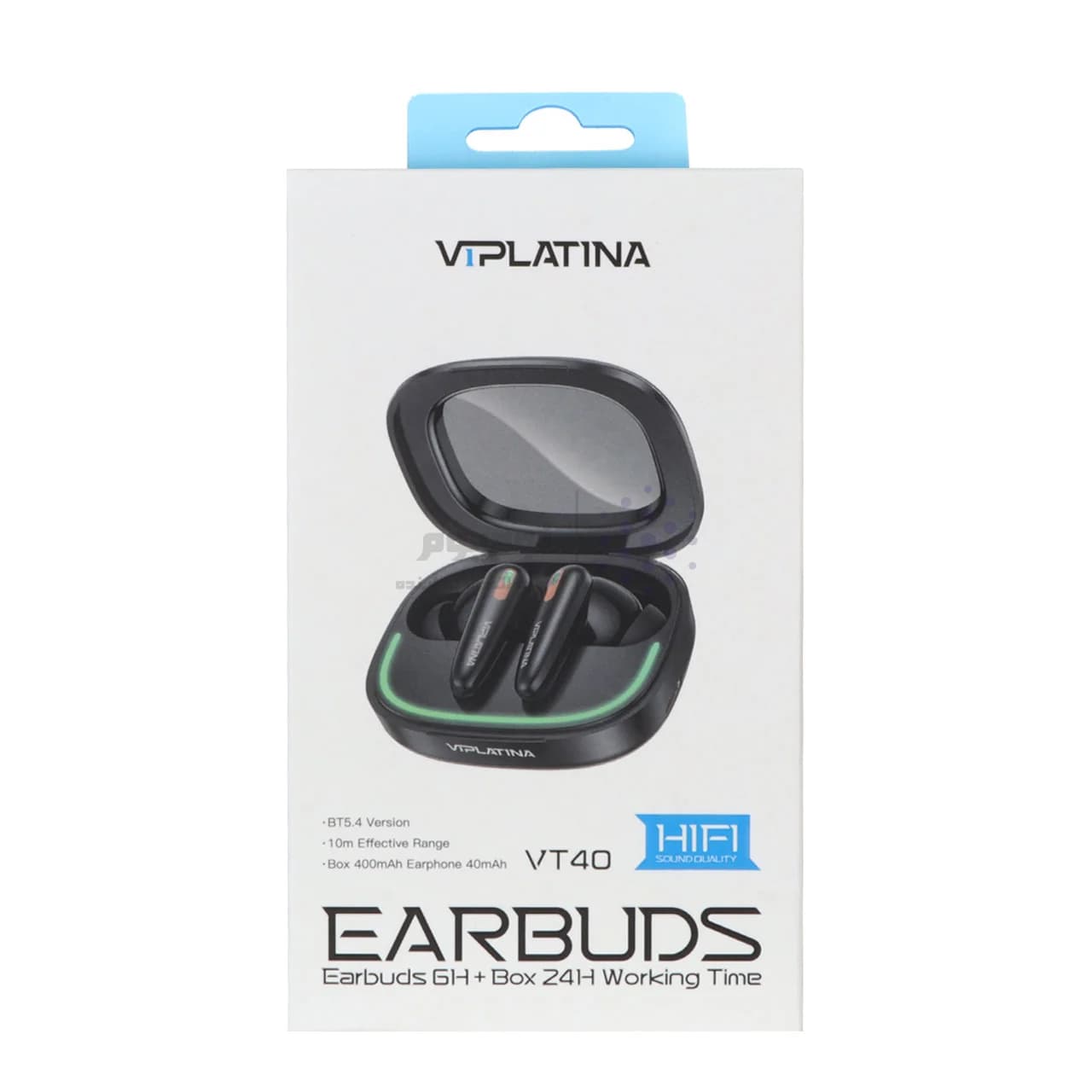 ایرفون بی سیم VIPLATINA مدل VT40 RGB- مشکی (گارانتی 12 ماه تعویض نیکان همراه) — تصویر ۸