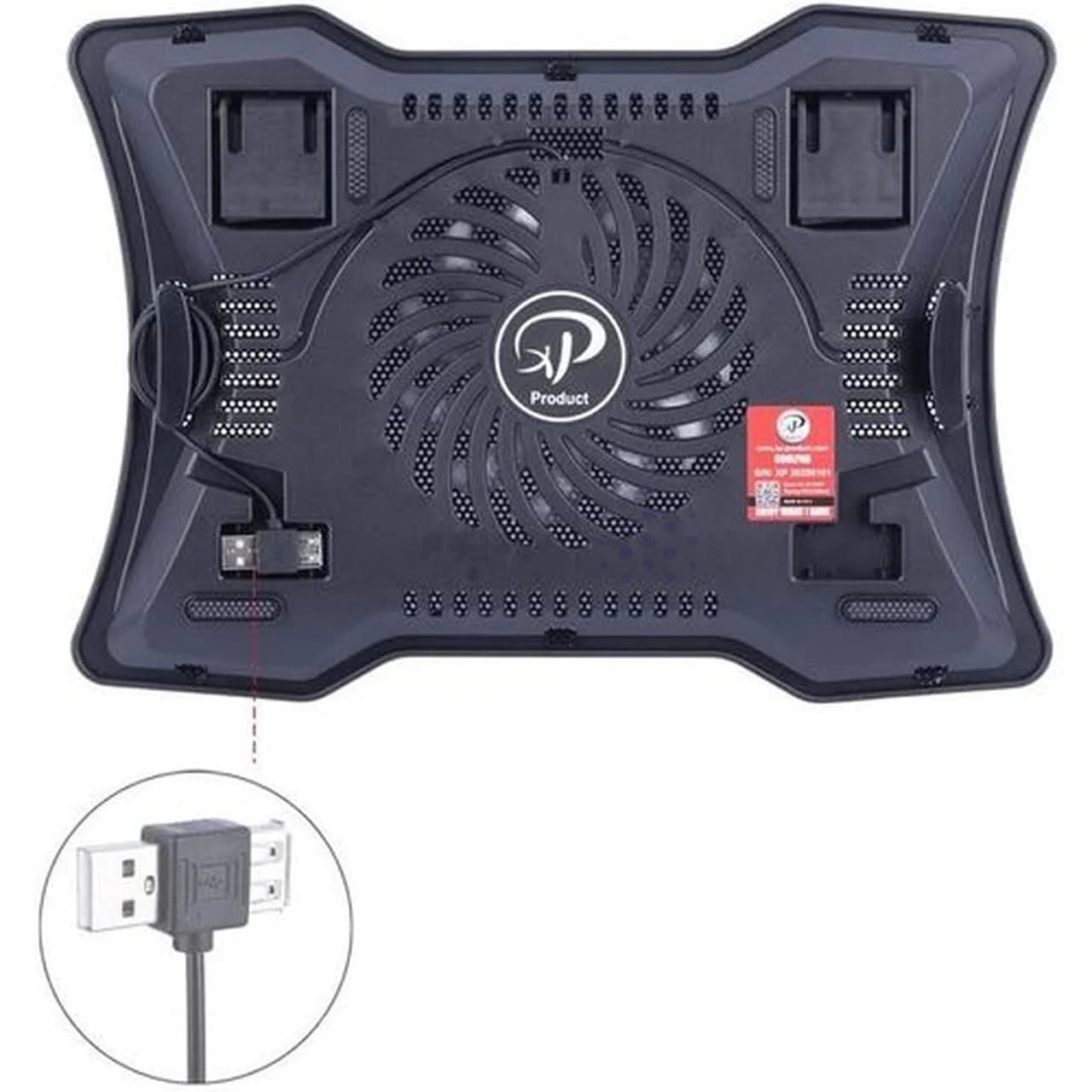 پایه خنک کننده لپ تاپ XP Product مدل XP-F94U – مشکی — تصویر ۵
