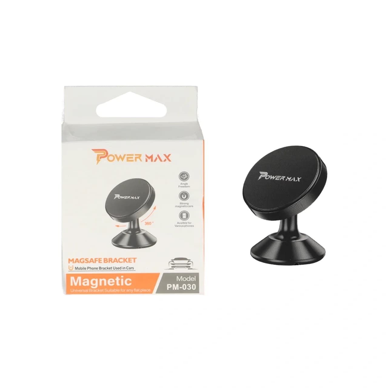 هولدر مگنتی گوشی موبایل Power Max مدل PM-030 – مشکی — تصویر ۱۰