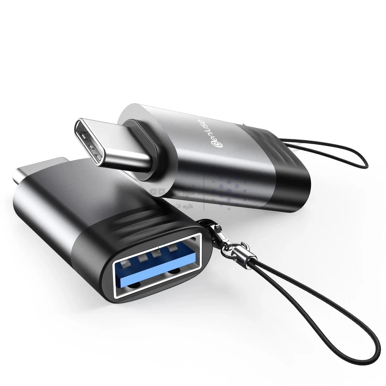 تبدیل Beniuse OTG Type-C To USB مدل BE-TG02 – سبز — تصویر ۳