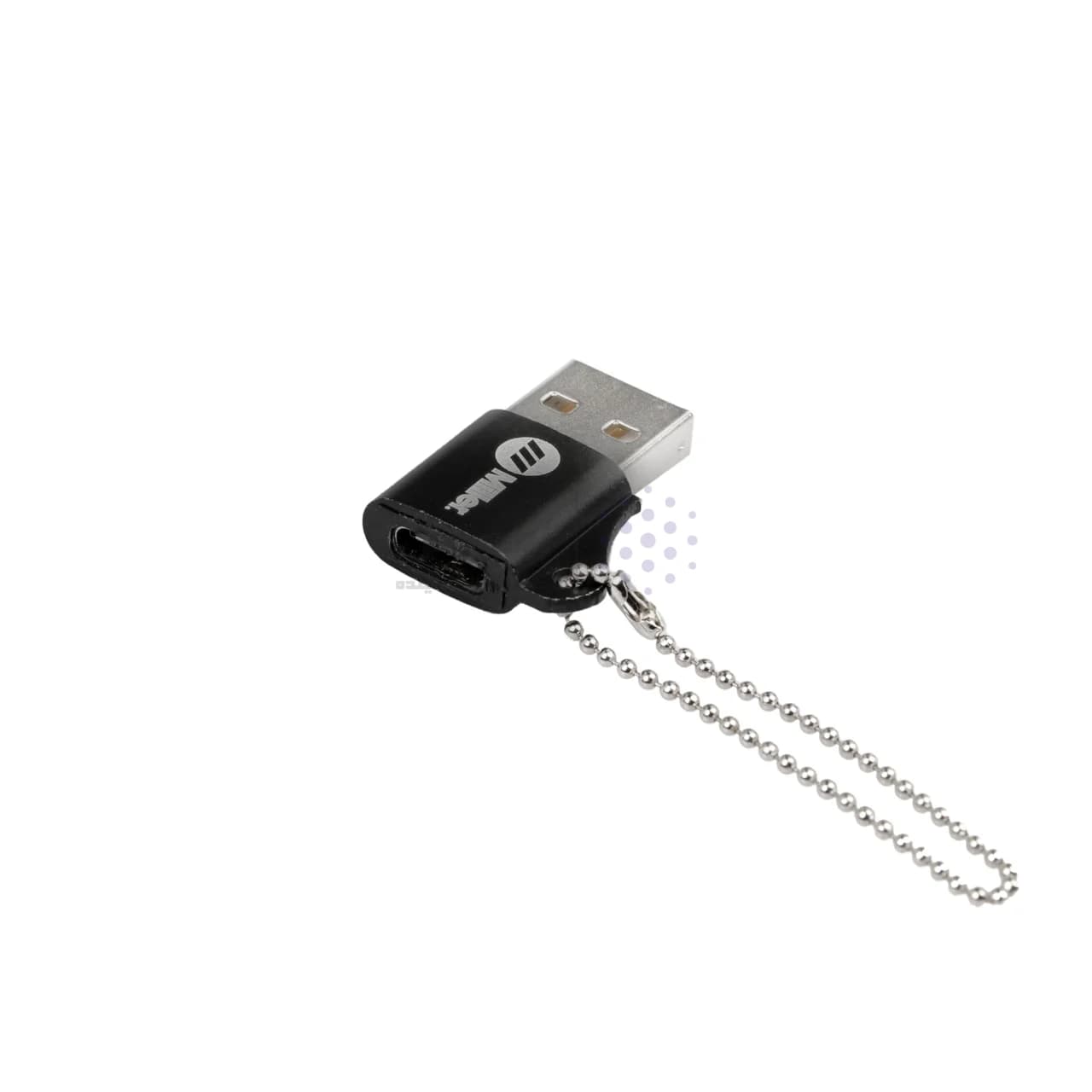 تبدیل Miller OTG USB TO Type-C مدل MO-201 – مشکی (گارانتی پارتیان پایا) — تصویر ۵