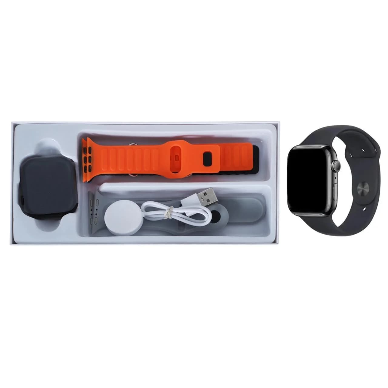پک ساعت هوشمند KEQIWEAR مدل KW90 Max – مشکی