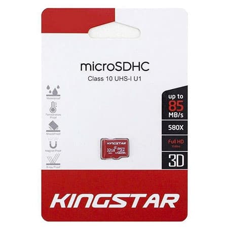 کارت حافظه microSDHC کینگ استار مدل 580X ظرفیت 32 گیگابایت