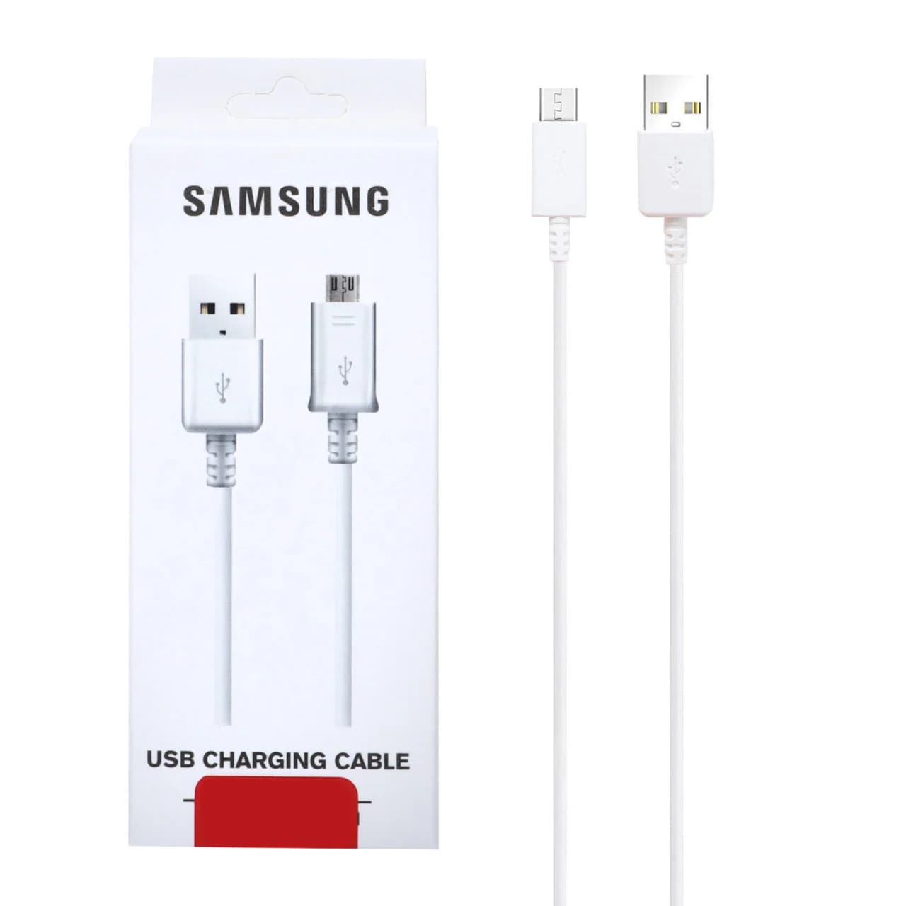 کابل شارژ اندروید Samsung مدل A5 – سفید (گارانتی پارتیان پایا) — تصویر ۴