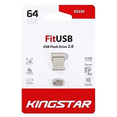 فلش مموری کینگ‌ استار مدل KS230 Fit ظرفیت 64 گیگابایت