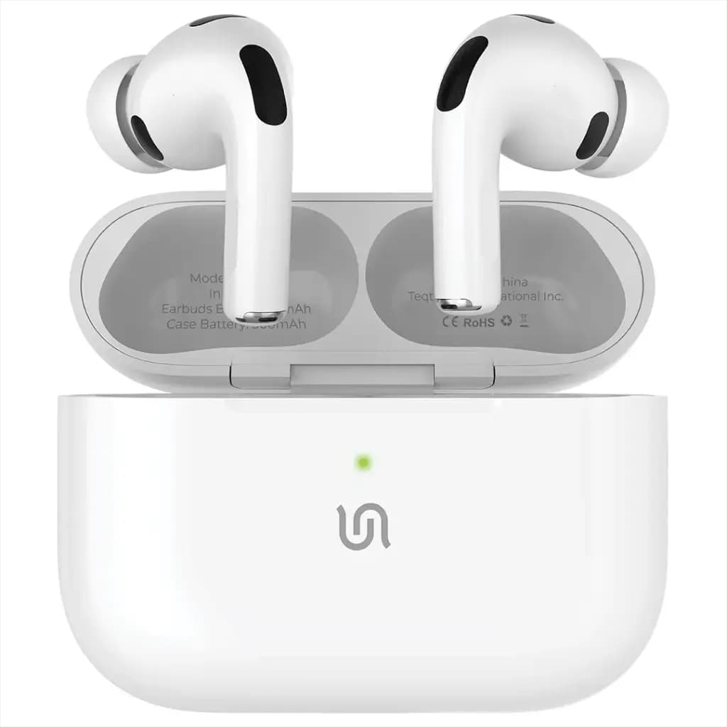 هندزفری بی‌سیم پرودو لايف استايل مدل Porodo Soundtec ANC True Wireless Earbuds Pro III – White