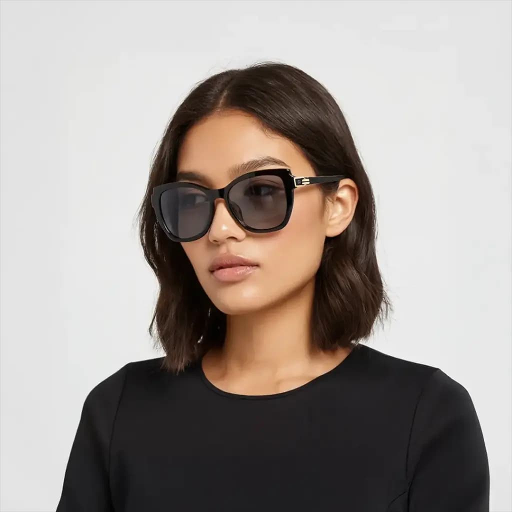 عینک آفتابی پلاریزه پرودو لايف استايل مدل Porodo Lifestyle Ferrera Polarized Lens Eyeglasses – Black — تصویر ۶