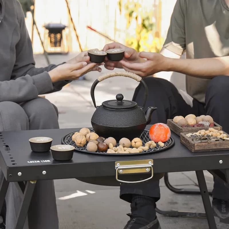 میز کمپینگ و کباب‌پز گرین لاین مدل Green Lion Portable BBQ Camping Table — تصویر ۹