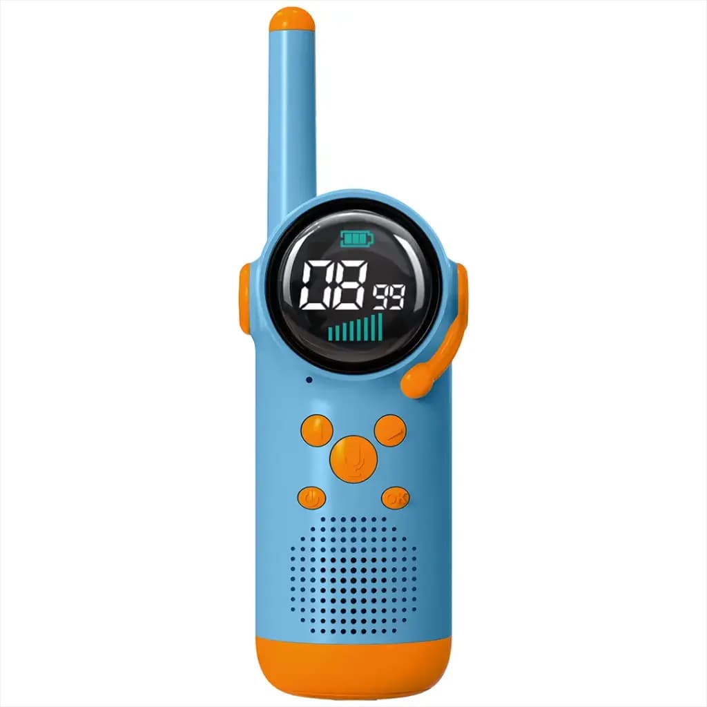 بیسیم اسباب‌بازی کودک پرودو کیدز مدل Porodo Kids Dual LCD Walkie-Talkies with Flashlight Keypad Child Lock — تصویر ۸