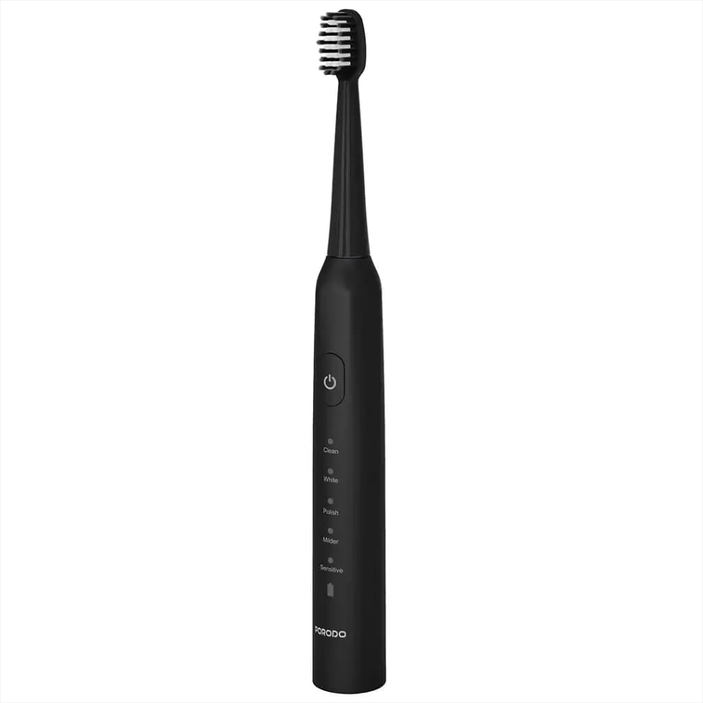 مسواک برقی پرودو لايف استايل مدل Porodo Lifestyle W-Sonic Electric Toothbrush W-Shaped Brush Head – Black — تصویر ۱۰