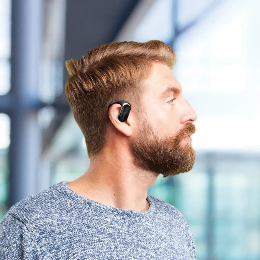 هندزفری بی‌سیم اوپن ایر پرودو سوندتک مدل Porodo Soundtec Air Beat Open-Ear Wireless Earbuds — تصویر ۷