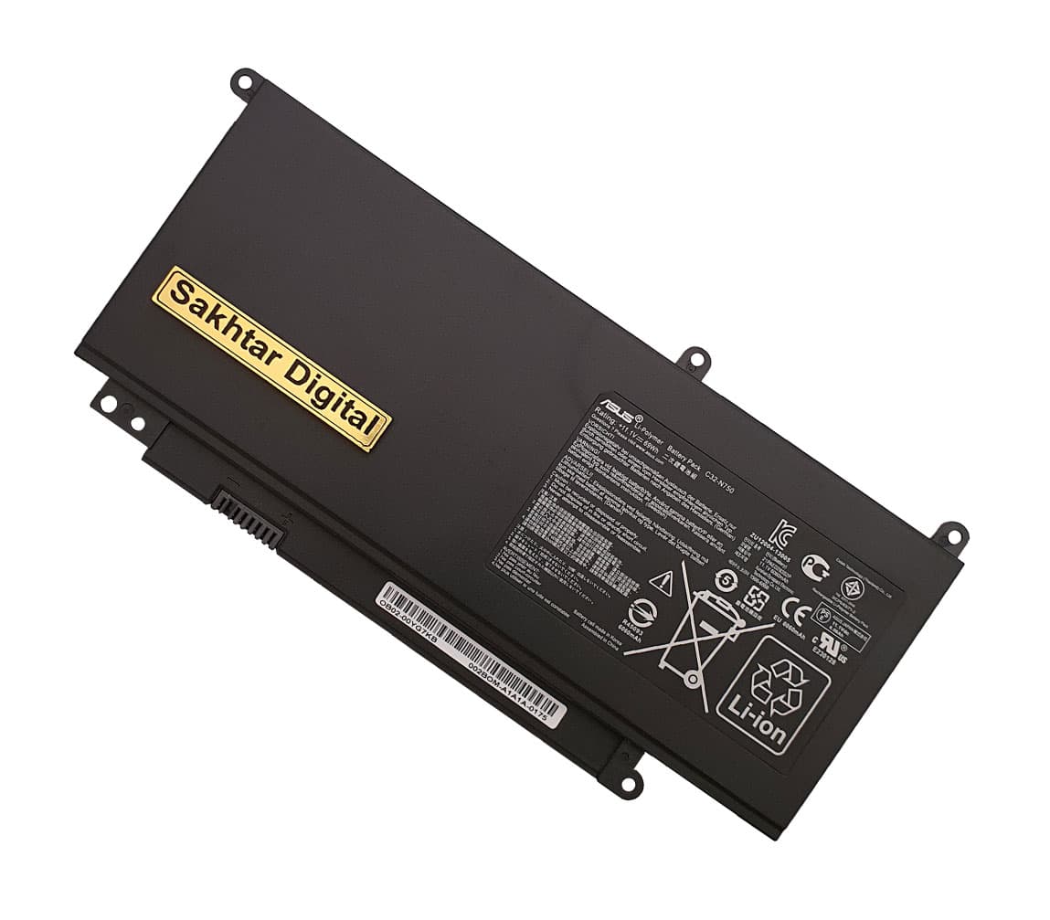 باتری اورجینال لپ تاپ ایسوس Asus N750 / R750
